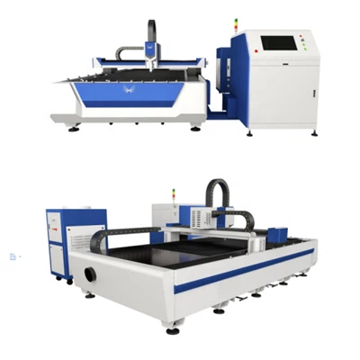 Høyeffektiv 3KW CNC fiberlaserskjæremaskin for metallplater