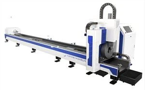 metall cnc fiber laser rør skjæremaskin midt chuck flytte høy kvalitet