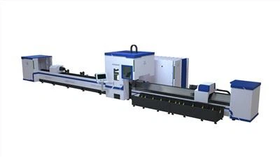 2kw CNC pipe laserskjæremaskin for kutting av 6 mm tykkelse rør og metallrør