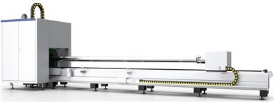 2 Chuck mindre avfallsavfall CNC metallrør/rør laserskjæremaskin for rustfritt stål karbonstål aluminium